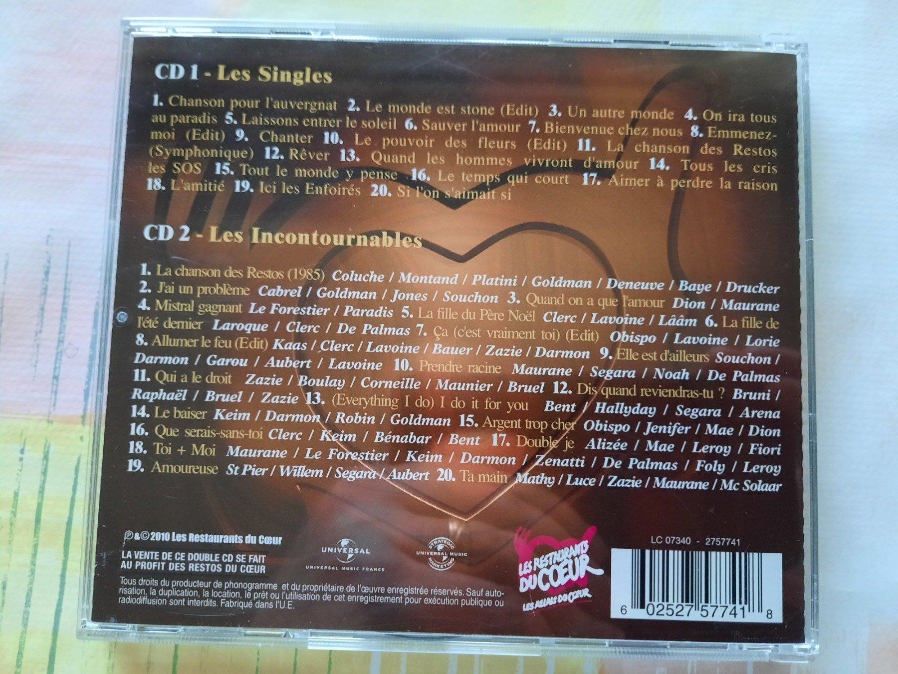 CD: CD Le Meilleur des Enfoirés – Usato da Pully venduto da bro_n52j 1