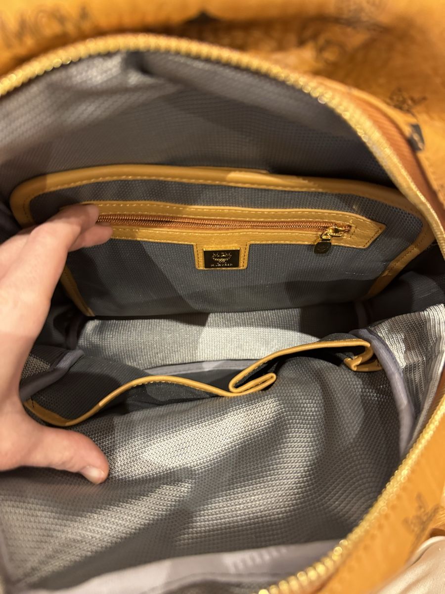 Mcm Zaini: MCM Rucksack Cognac – Nuovo e nell'imballaggio originale da Wädenswil venduto da api_pnz2 5
