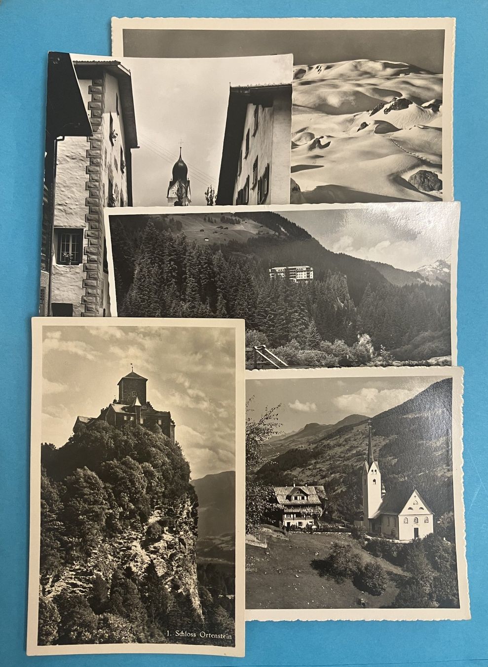 Cartoline postali: 13 ANSICHTSKARTEN HINTERRHEIN – Usato da Oberwil BL venduto da SALOB 2