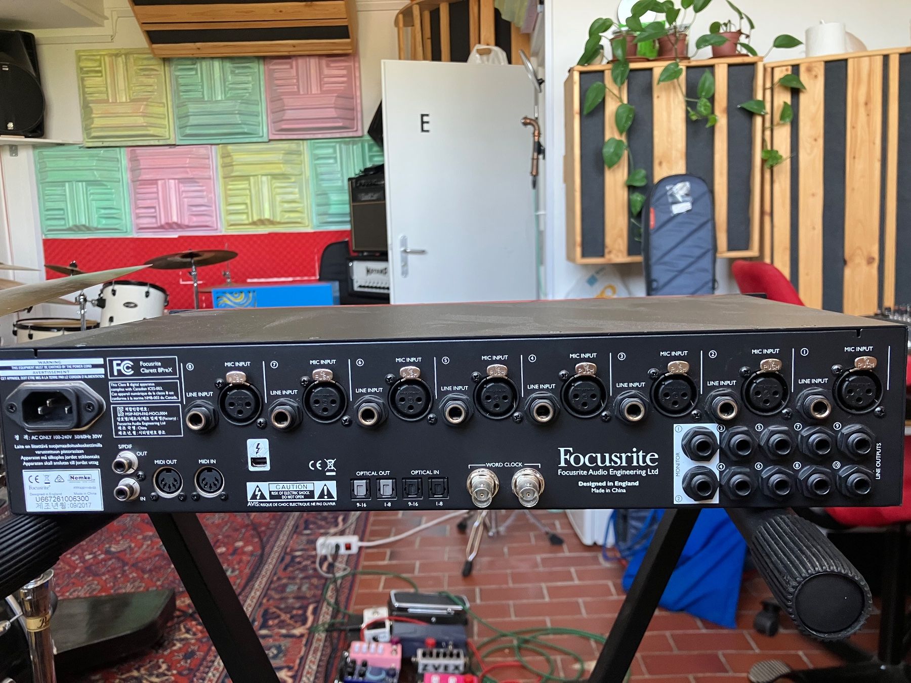 Focusrite Attrezzatura per studi di registrazione: Clarett Focusrite 8PreX Interface – Nuovo (secondo la descrizione) da Bern venduto da Ton_Tinu 1