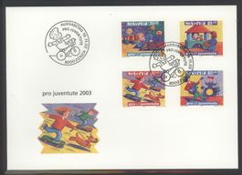 2003, FDC, Pro Juventute
