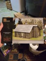 Russisches Blockhaus Modellbausatz H0 1:72 OVP (x)