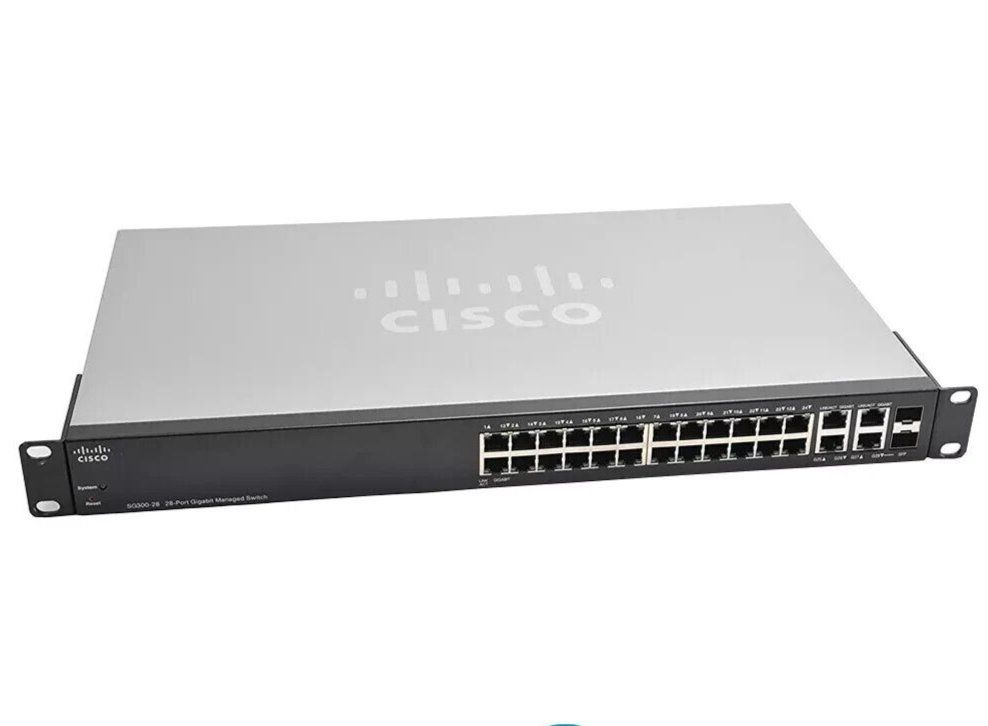 Cisco Hub & Switch: Cisco SG-300-28 Managed Switch – Usato da Grenchen venduto da ttb_8c59