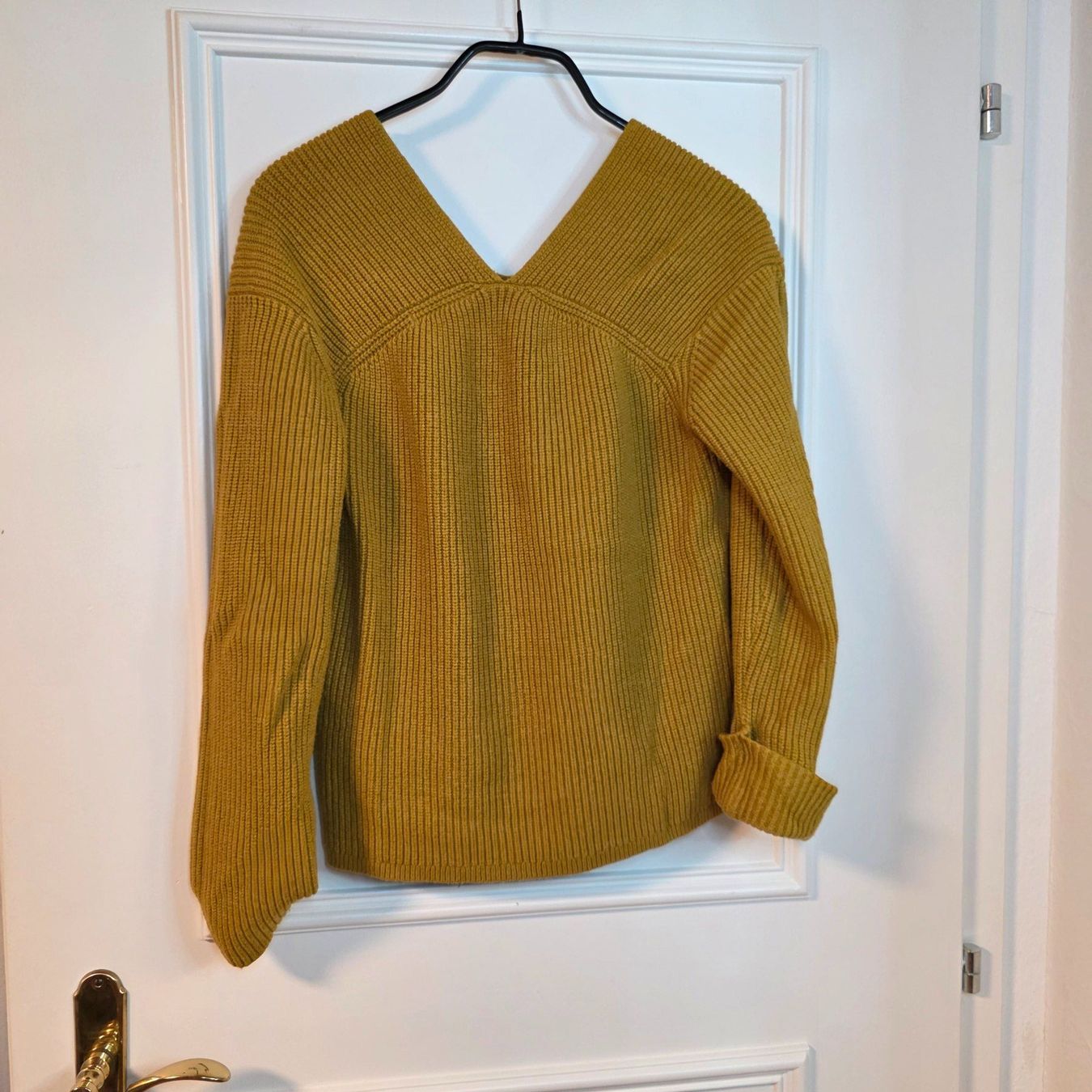 Mango Maglioni & Felpe: Mango asymmetrischer Pullover Ocker M – Usato da Wald ZH venduto da CapLux 6