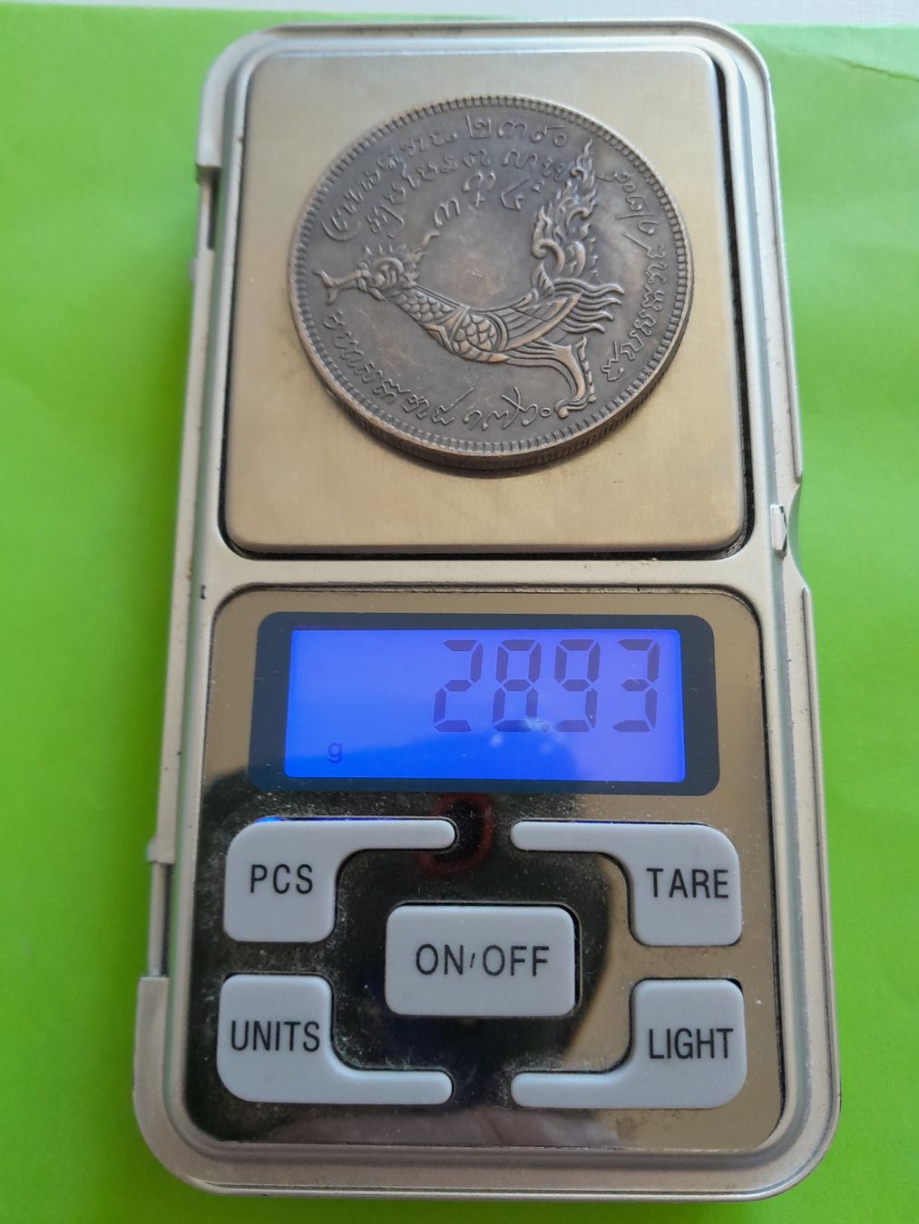 Tutti le monete: Asiatische Münze oder Medaille, 29g – Usato da Aarau venduto da Reto_BA_01 2
