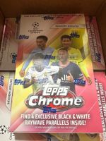 🔥 2021/22 Topps Chrome UEFA Champions League Factory Sealed