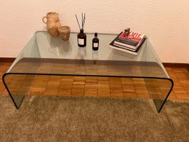 Couchtisch aus Glas guter Zustand