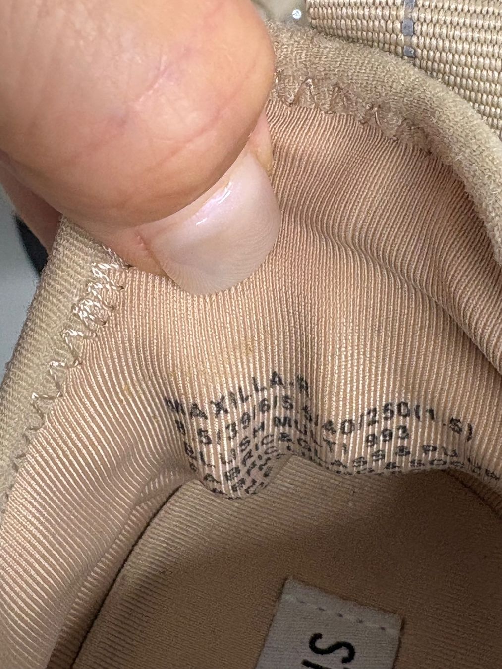 Steve Madden Scarpe da donna: Steve Madden Sneaker beige mit Strass Gr. 39 Maxilla-R – Nuovo (secondo la descrizione) da Regensdorf venduto da secondchancefashion 5
