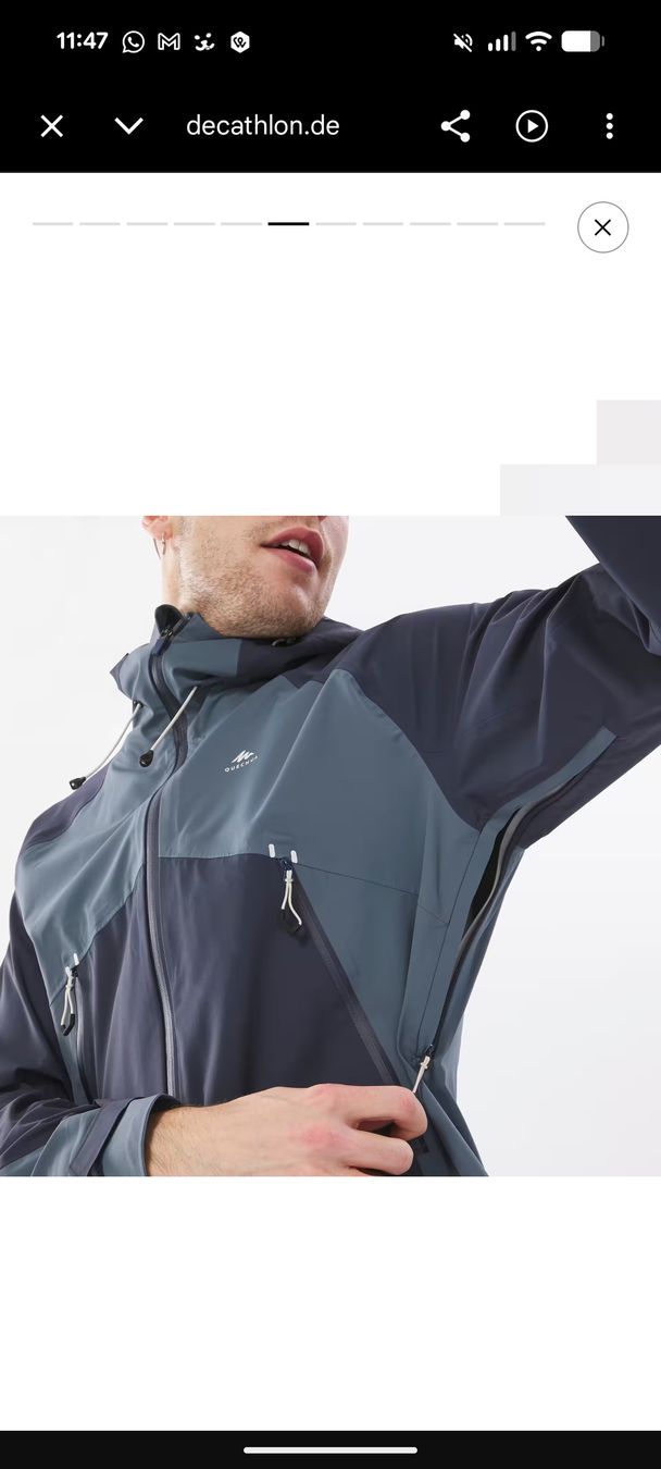 Giacche: QuechuaMH500  Regenjacke Grösse S – Nuovo (secondo la descrizione) da Luzern venduto da Superlari8 3