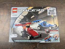 LEGO Racers 4593 Zero Hurricane & Red Blizzard neu retro set