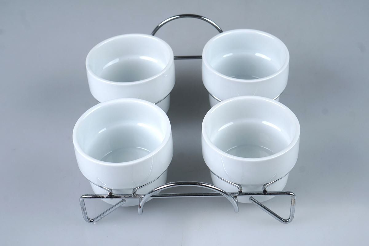 Set di piatti: 4-teiliges Saucen- oder Ramequin-Set – Usato da Rüti ZH venduto da Restwert_Rueti_ZH 2