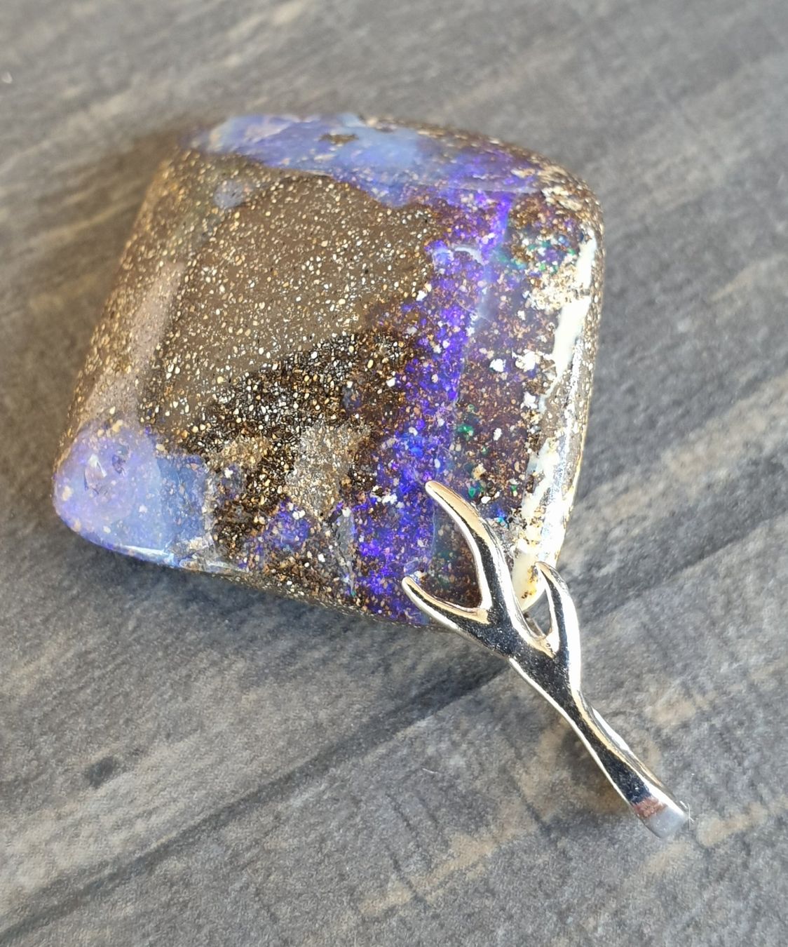 Ciondoli: Anhänger Boulder Opal. – Nuovo (secondo la descrizione) da Niederbüren venduto da Raphael014 2