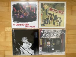 4x Vinyl LPs: Nirvana, Twain, PJ Harvey, Jeffrey Lewis 🍟