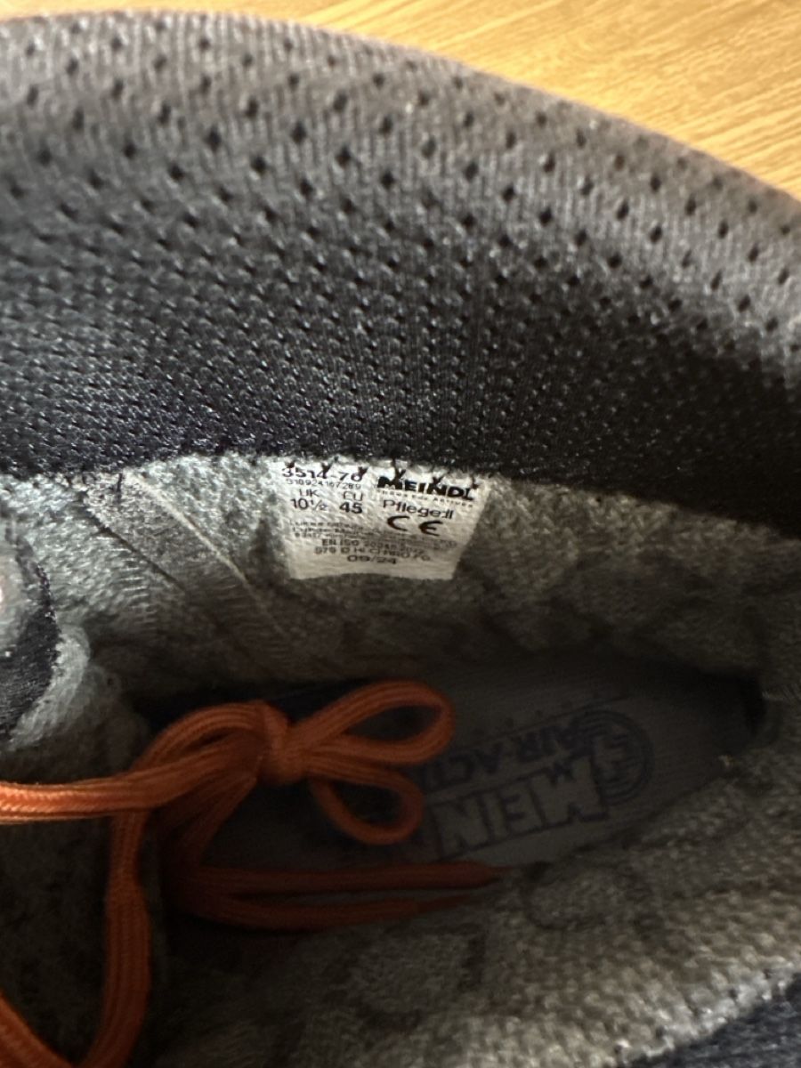 Herrenschuhe: Meindl Bergschuhe Grösse 45 – Neu (gemäss Beschreibung) aus Zumholz von Gotterong 4