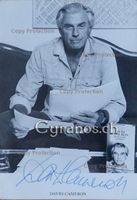 David Cameron (1933-2012) Schauspieler - Autogramm