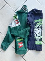 Minecraft Kids Bundle: Sweatshirt & T-Shirt, Size 116
