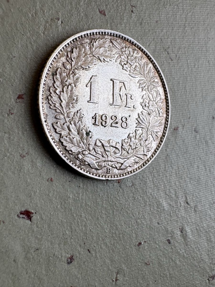 Tutti le monete: Schweizer 1 Franken 1928, gutes Stück – Nuovo (secondo la descrizione) da Zürich venduto da mysilvercoin 2