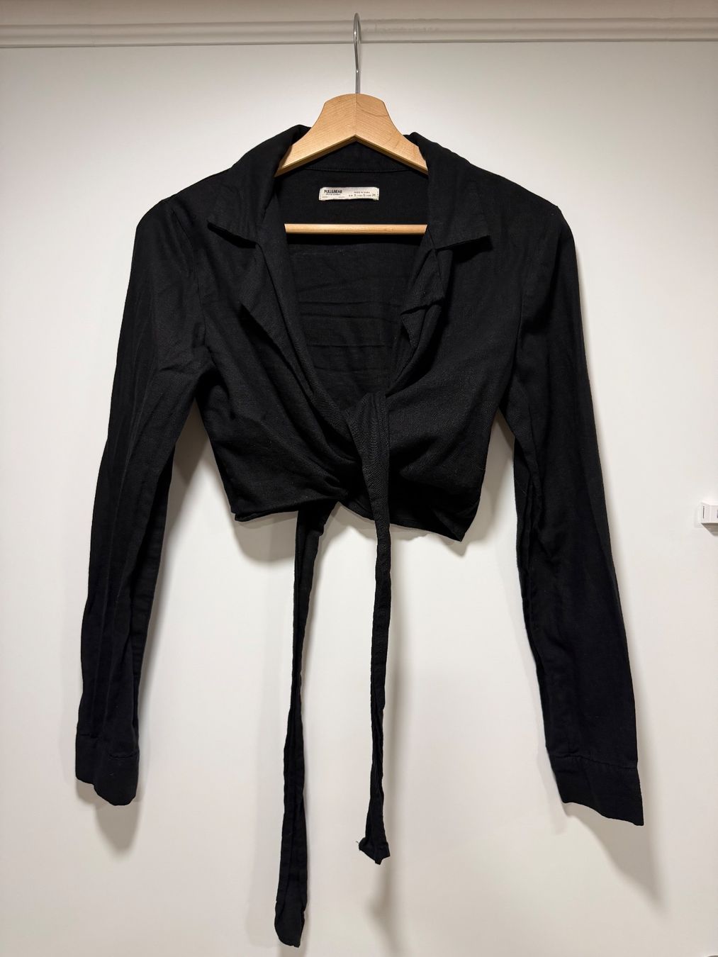 Pull&Bear Camicette: *NEU* Pull & Bear Crop Bluse zum Binden – Nuovo (secondo la descrizione) da St. Gallen venduto da kka_l9wg