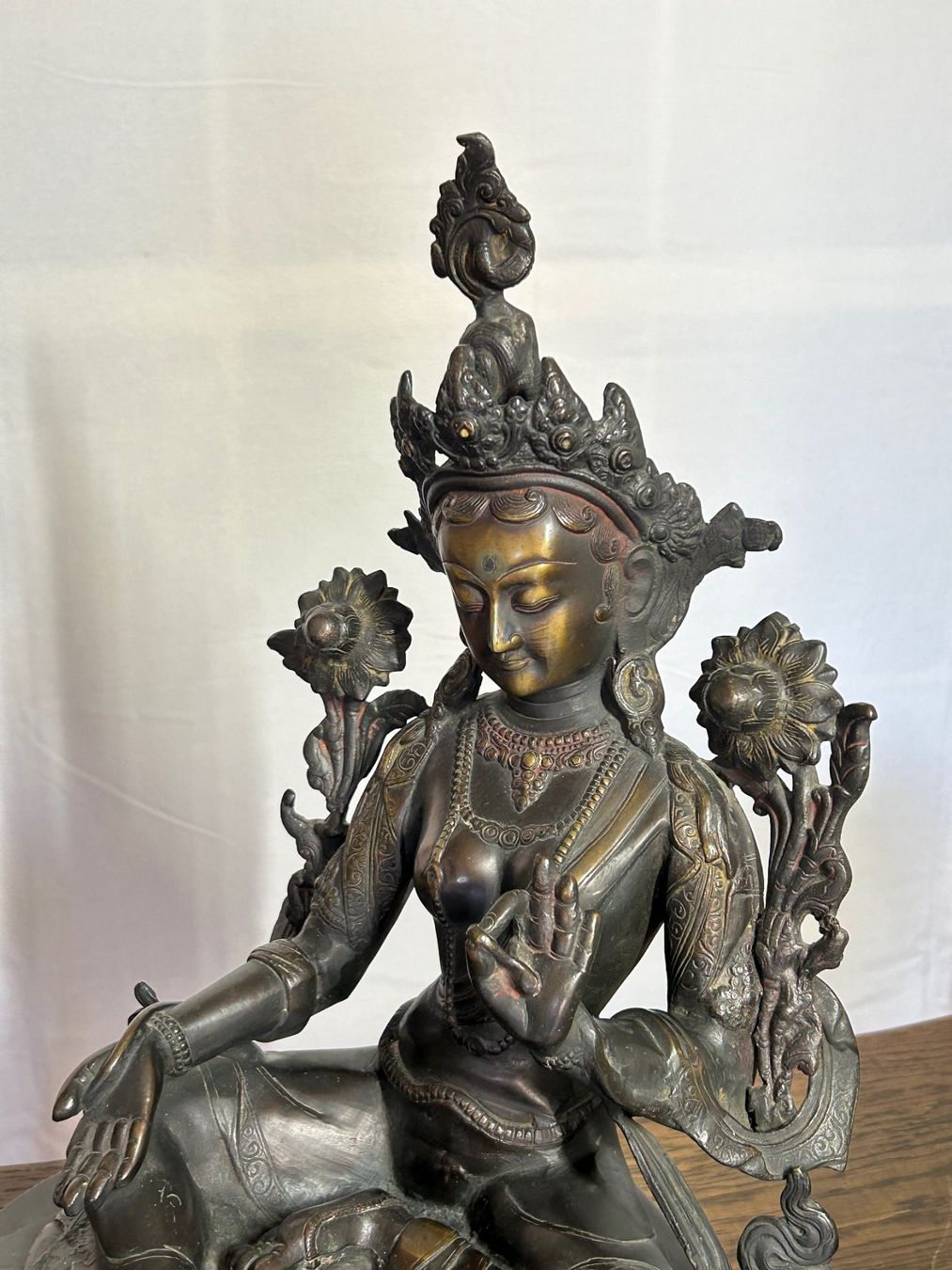Sculture & Statue: Grüne Tara /  Bronze Skulptur – Nuovo (secondo la descrizione) da Rocourt venduto da Vijay02 1