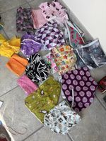 Stoffreste Kinderstoffe bunte Muster und Motive neue Artikel