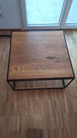 Sofatisch Holz Metall 70x70cm guter Zustand