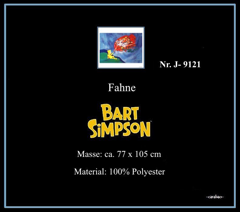 Bandiere: Fahne *Bart Simpson* - Nr. J-9121 – Nuovo (secondo la descrizione) da Winterthur venduto da --carabao-- 4