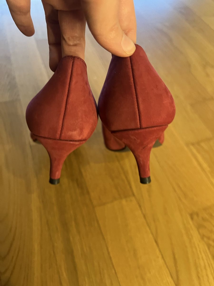 Kennel + Schmenger Scarpe da donna: Kennel & Schmenger Pumps, Echtleder, Gr. 40 Rot – Usato da Langenthal venduto da ivet7 5