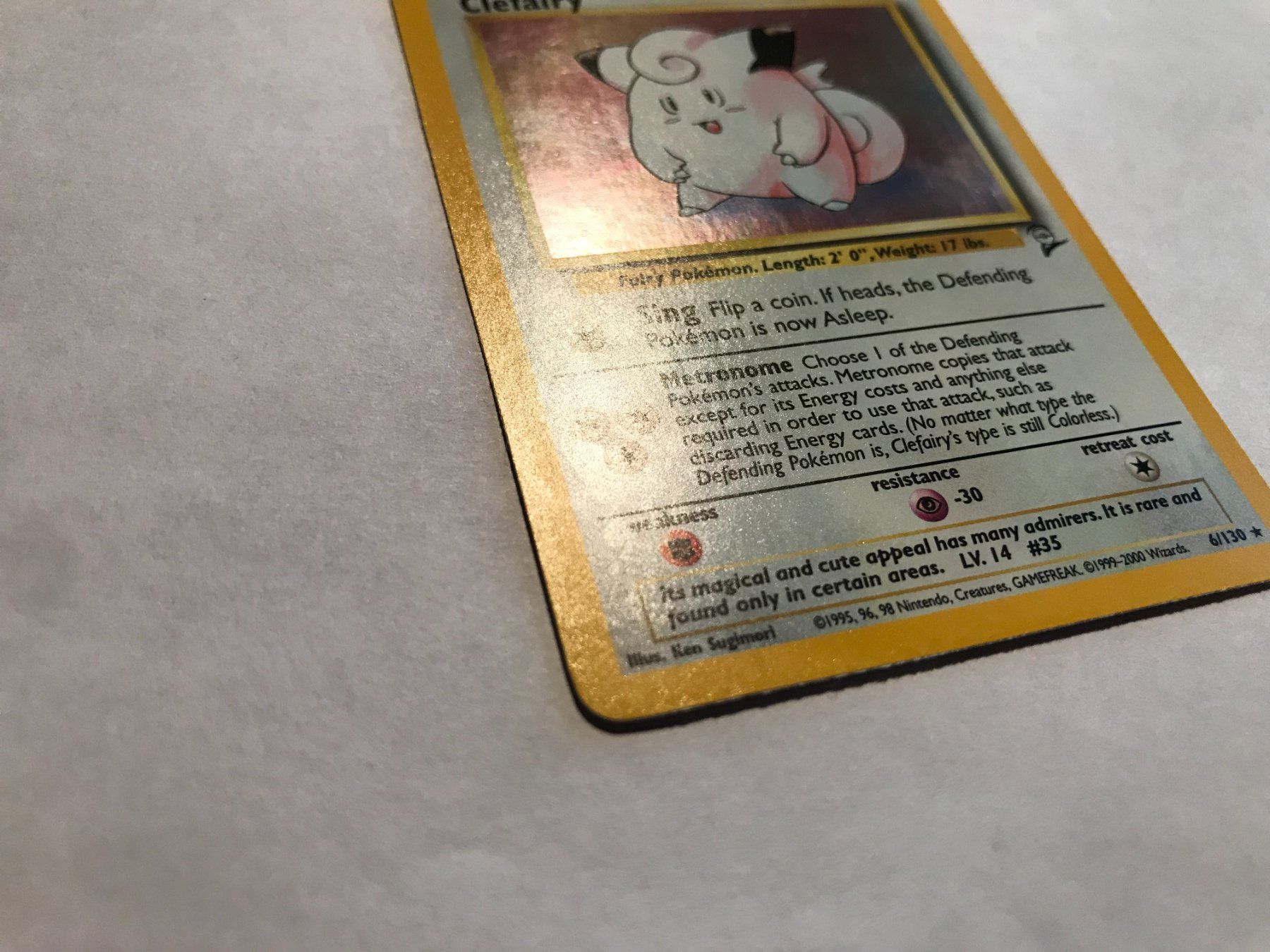 Pokémon Sammelbilder & Trading cards: Clefairy holo Base 2 Set EN – Gebraucht aus Hagendorn von Pokecollectorch 9