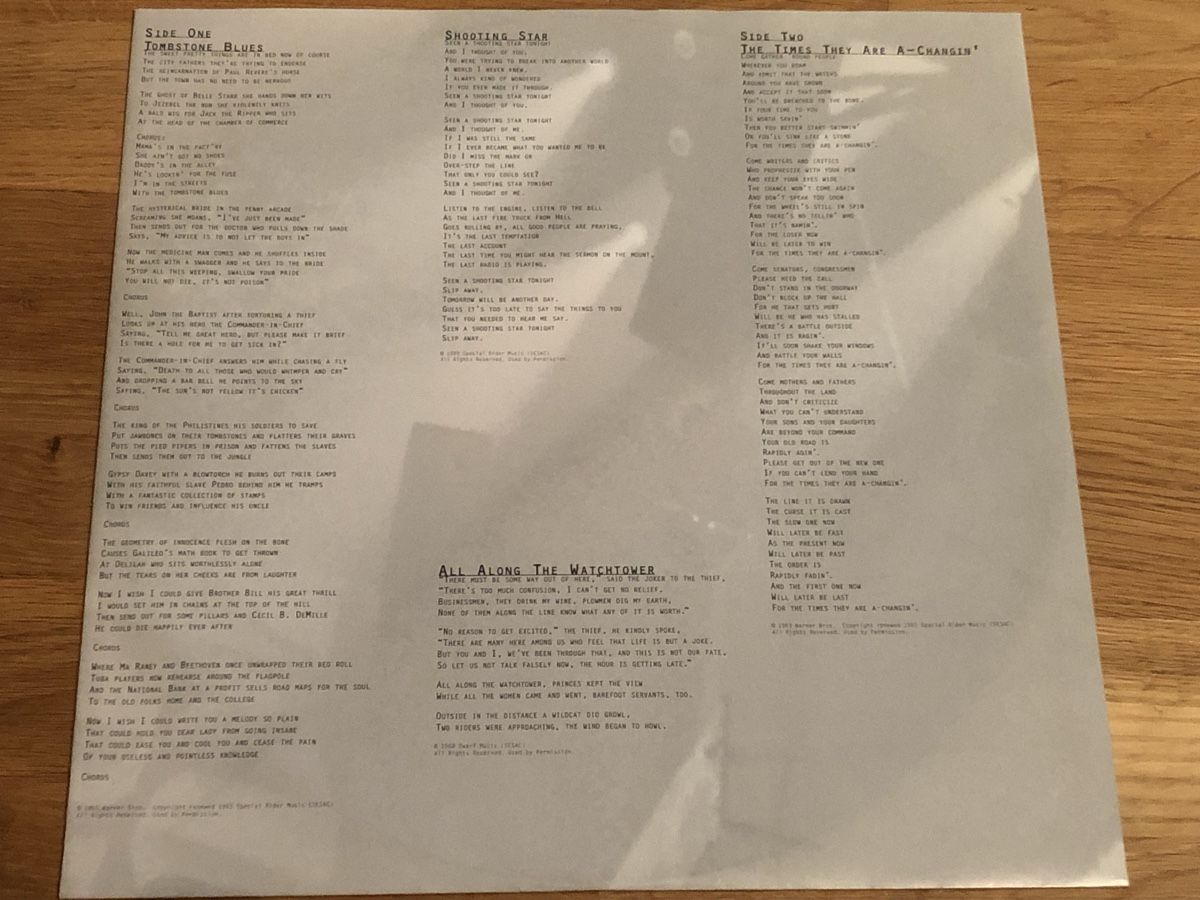 Dischi in vinile: Bob Dylan. 1995 Doppelalbum. UNPLUGGED – Usato da Faulensee venduto da Mizuno06 2