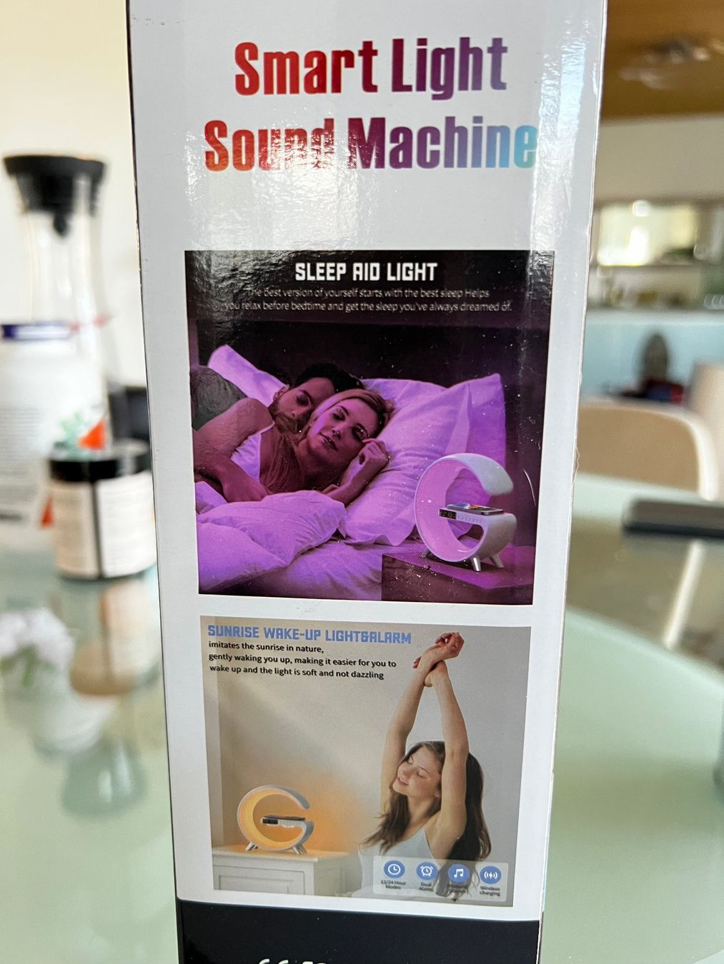 Sveglie: Digitaler LED Wecker: Smart Light Sound Machine, Charger – Nuovo e nell'imballaggio originale da Ueken venduto da Suprasigi 1