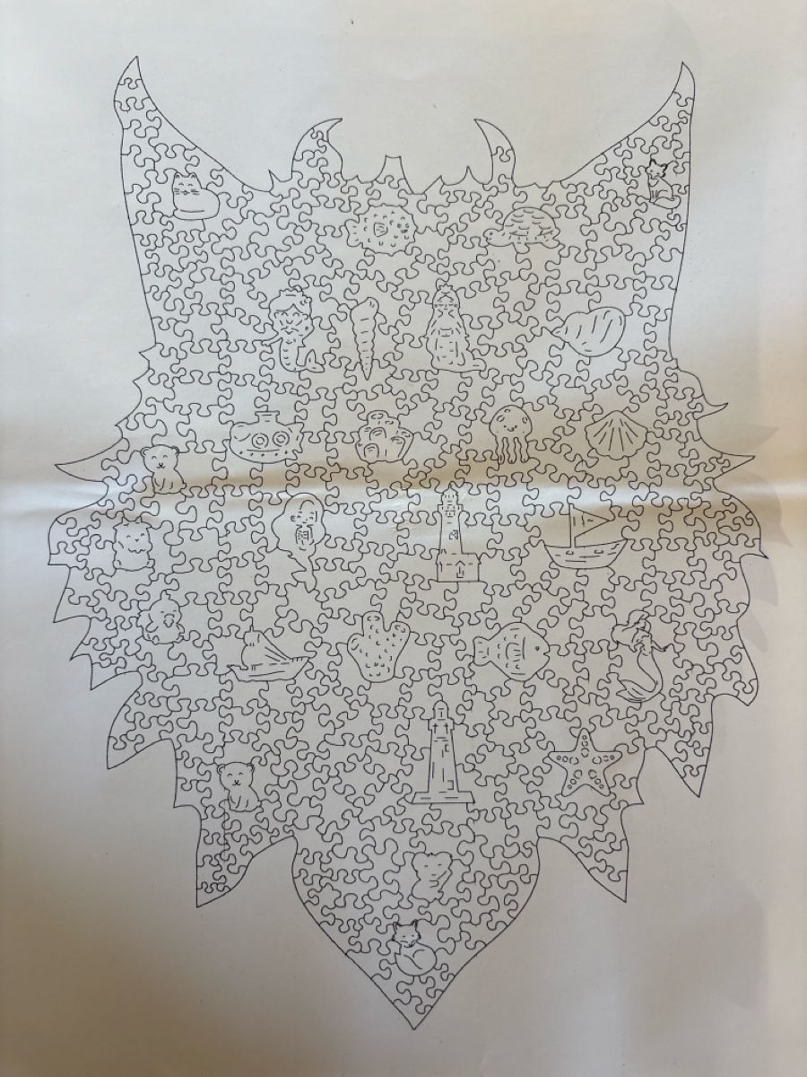 Puzzle: Holz Puzzle / Katzen Königin – Usato da Rümlang venduto da Sambas19 3