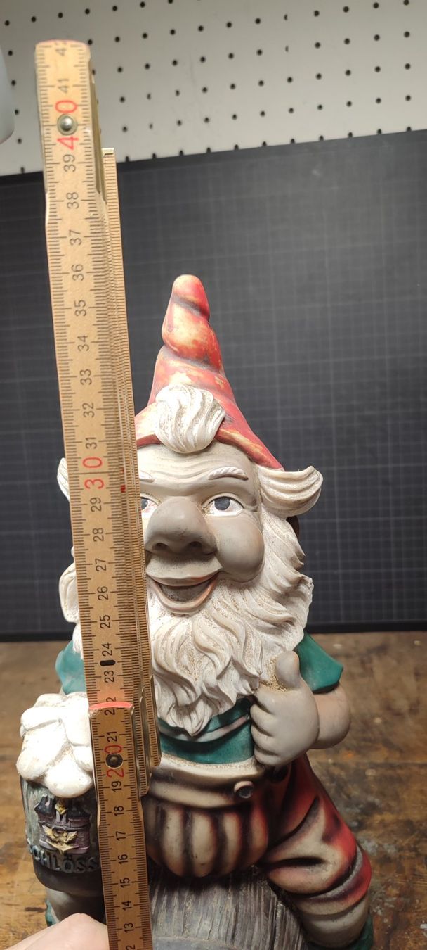 Figuren: Wunderschöner alter Feldschlösschen Gartenzwerg – Gebraucht aus Gelterkinden von MYSTOREFORYOU4460 8