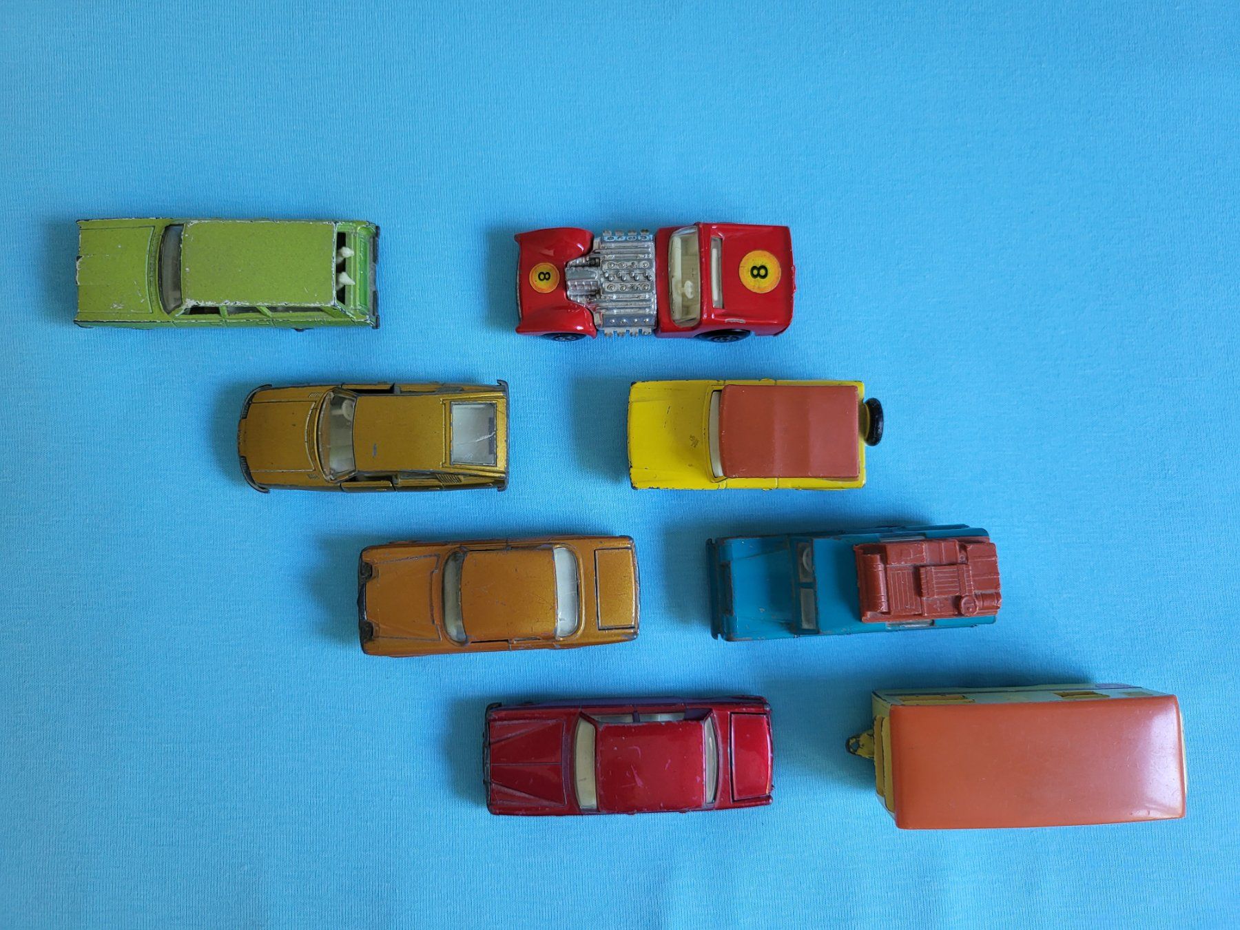 Matchbox Modellini d'auto: 8 x verschiedene Matchbox Autos/Trailer – Usato da Glattbrugg venduto da PhilKrill 5