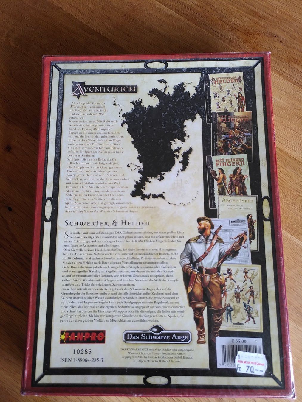 Giochi: Das schwarze Auge - Schwerter & Helden – Nuovo e nell'imballaggio originale da Zofingen venduto da Justice79 1
