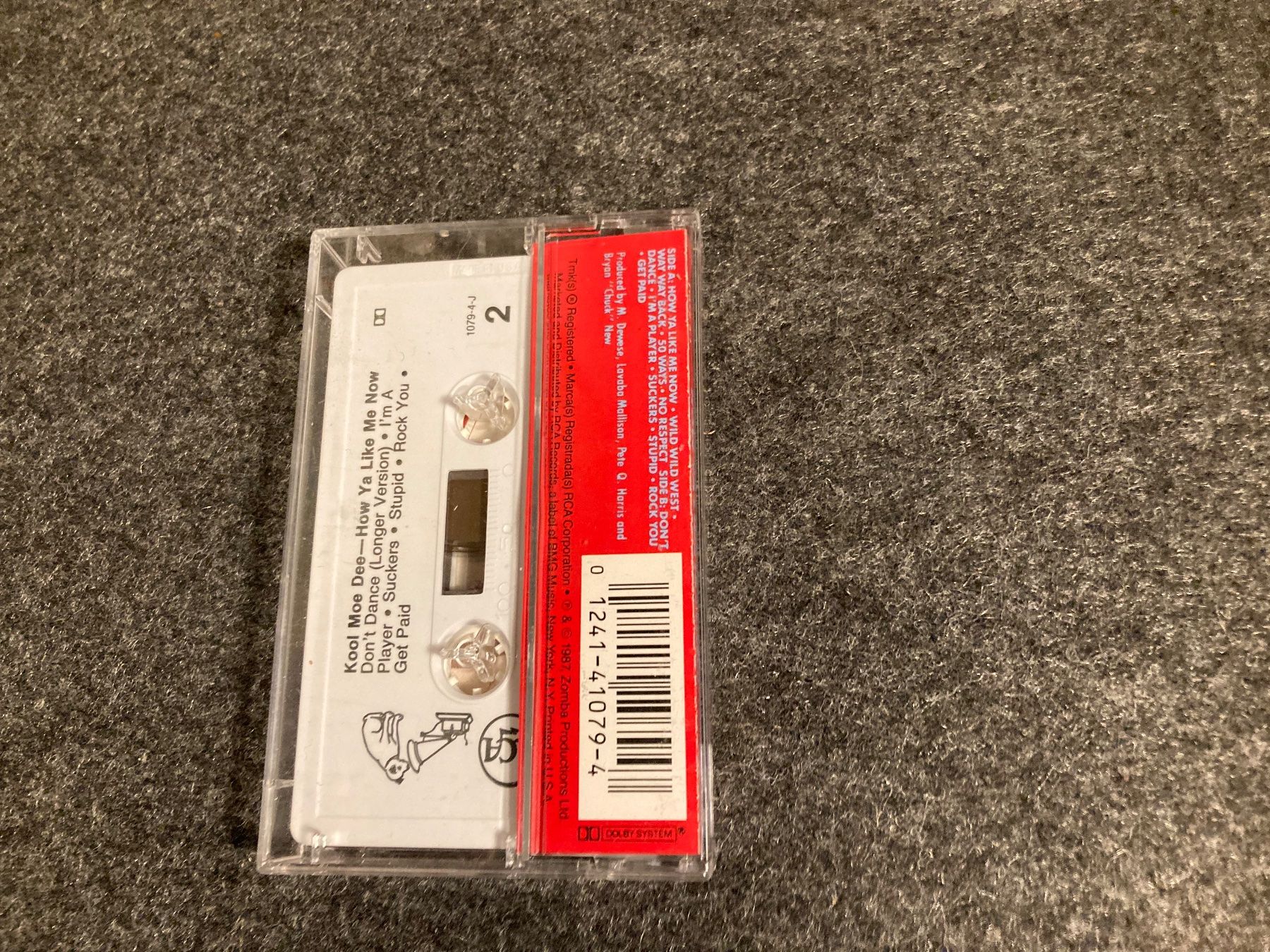Musicassette: Kool Moe Dee - How Ya Like Me Now (MC) – Usato da Fribourg venduto da Karushi 1