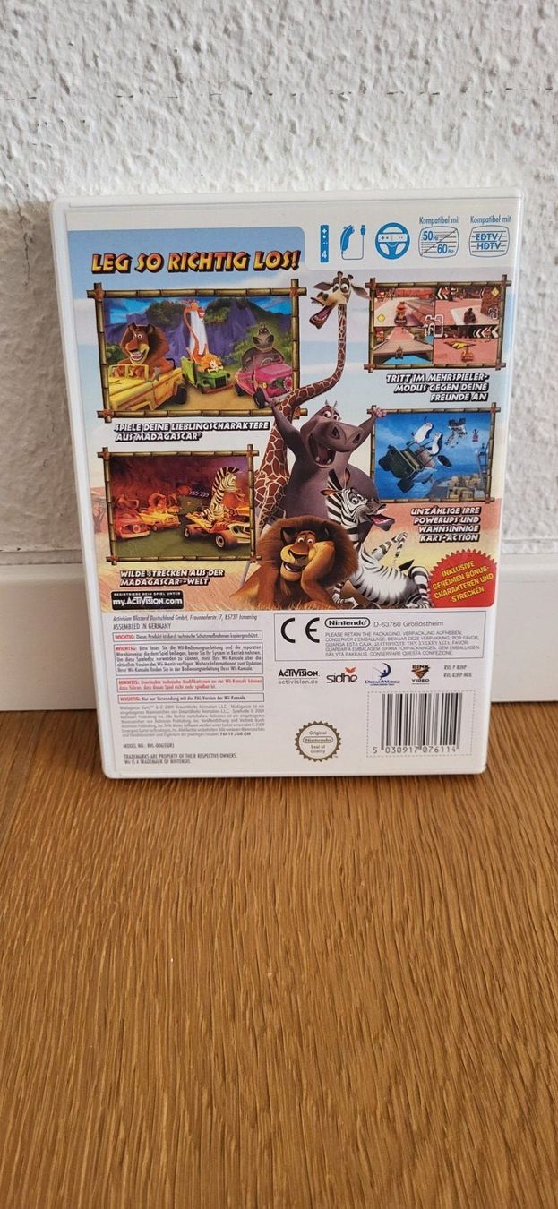 Microsoft Giochi: Wii - Madagascar Kartz – Usato da Münsingen venduto da DigitaleSpielecke 1
