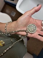 corazon halskette mit hämatit lotusblume