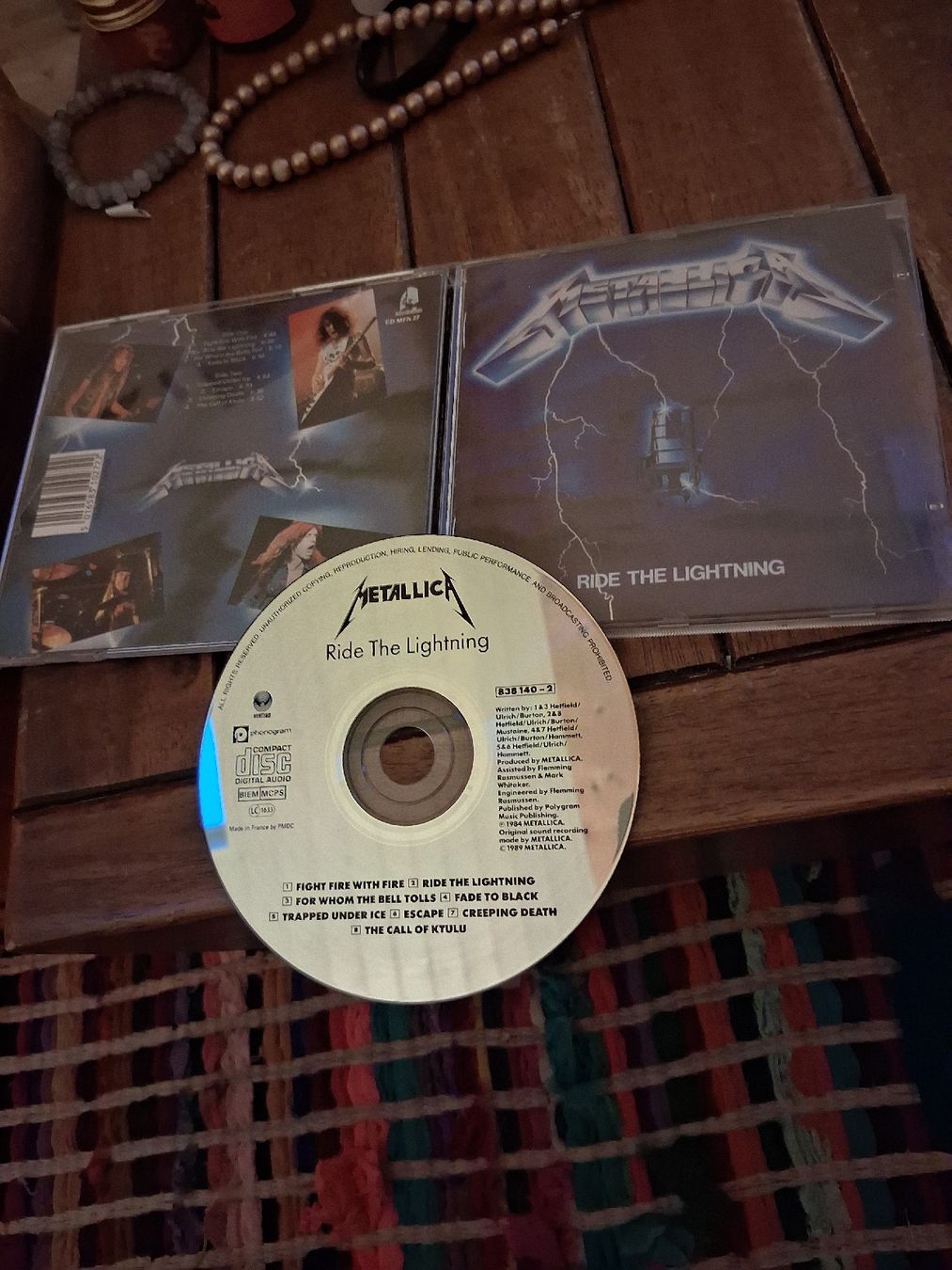 CDs: Metallica- Ride the Lightning  – Gebraucht aus St-Cergue von VeganWarrior