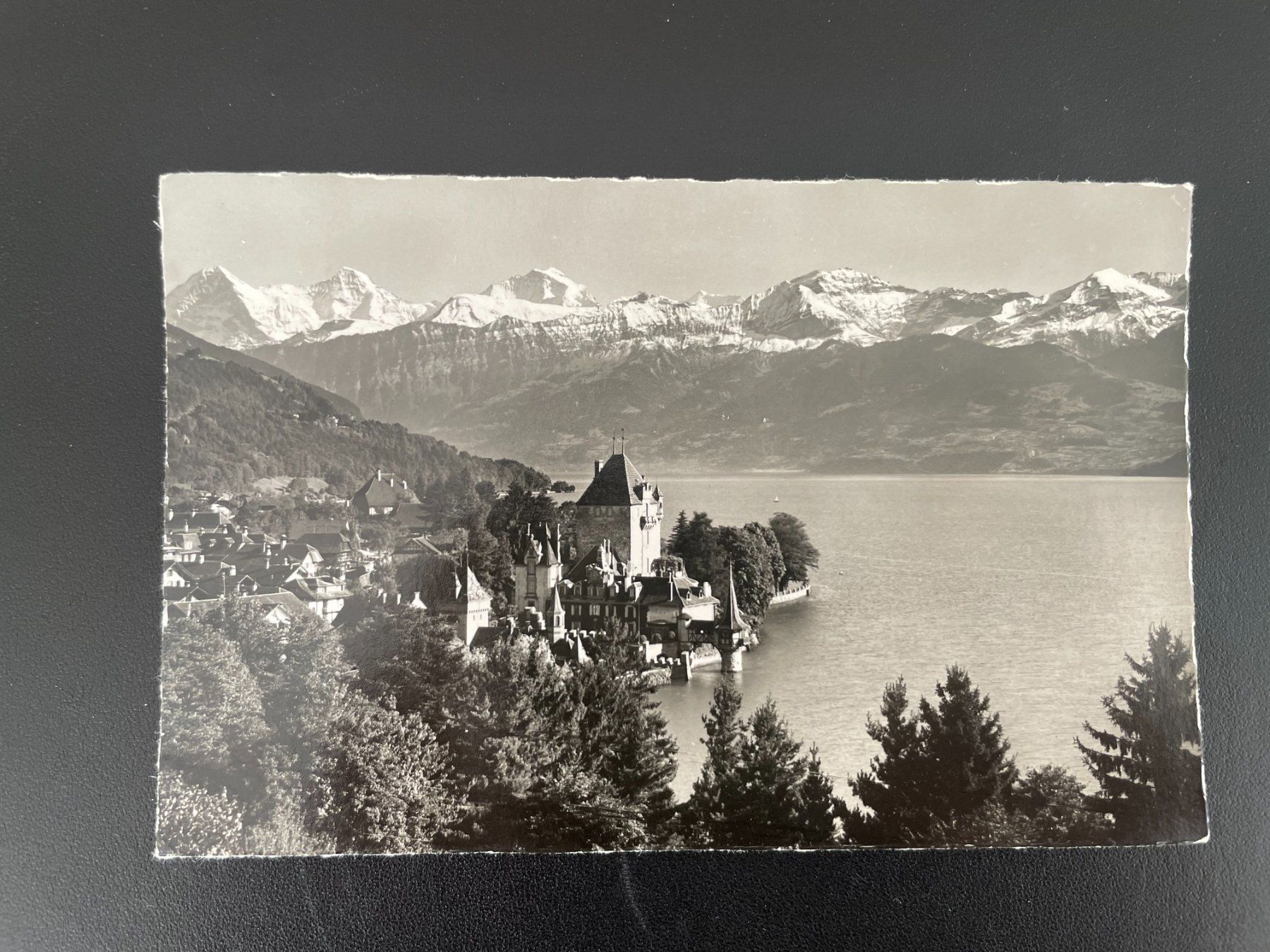 Cartoline postali: AK BE Oberhofen am Thunersee – Usato da Thal venduto da Danny82