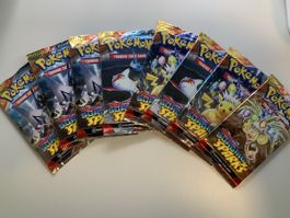 8 Pokémon Booster Surging Sparks EN ungeöffnet neuwertig