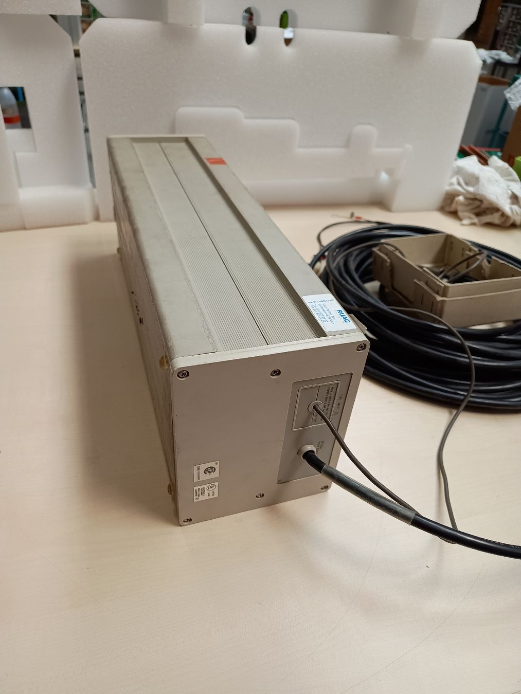 Stromzufuhr: Sony / Tektronix A69T06 Transmitter A6906S, defekt – Defekt aus Döttingen von Schlei 7