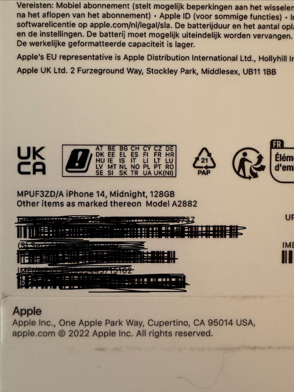 Apple Telefoni cellulari / Smartphones: iPhone 14 schwarz 128GB – Usato da Balgach venduto da Tommyhunter 2