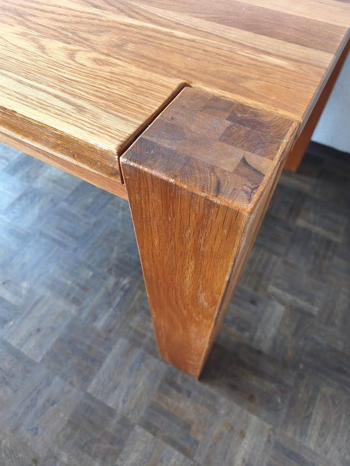 Tables: Massiver Holztisch holz Eiche 140x77x100cm Stabil – D'occasion à Toffen par Immo-Erben 9