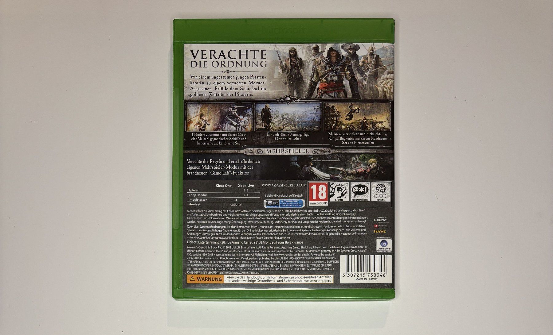 Giochi: XBOX One - Assassin's Creed IV: Black Flag – Usato da Allschwil venduto da Bullach 2