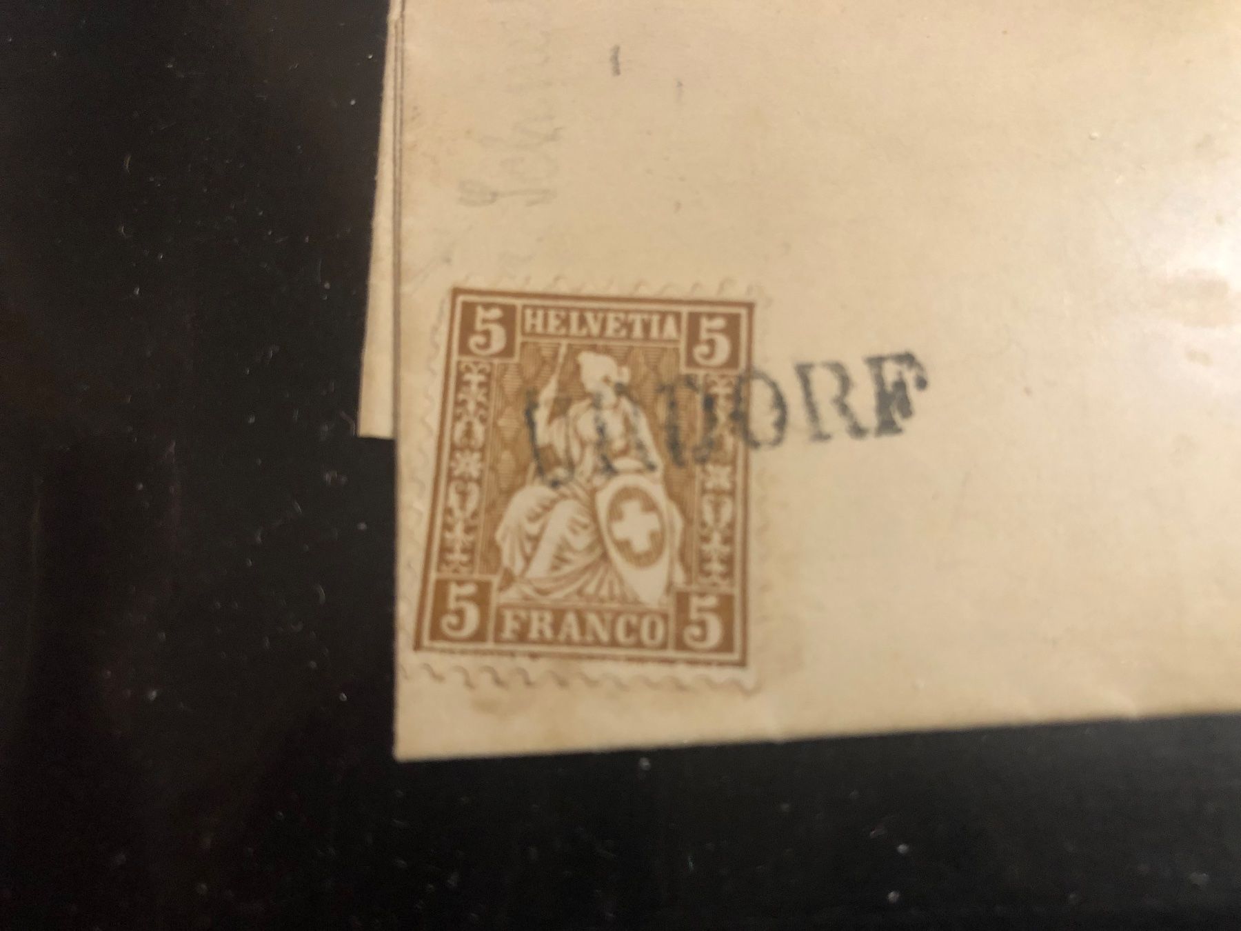 Tutti i francobolli: Stab-Stempel URDORF ZH 1862 - Nr. 30b – Usato da Winterthur venduto da SchatzchischtliWinti 2