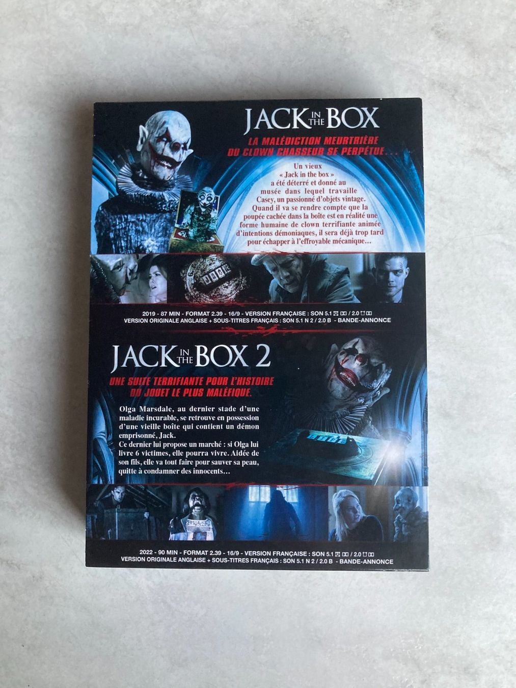 Alle DVDs: Coffret 2 DVD - JACK in the BOX 1&2 – Gebraucht aus Bassecourt von CALUMET-X 1