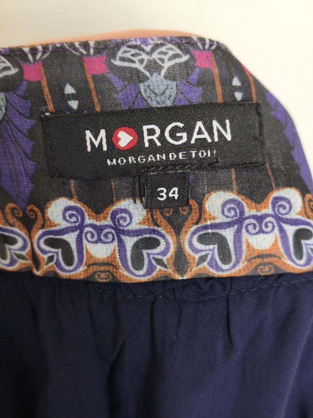 Morgan Gonne: Morgan multicoloured skirt with invisible zipper – Usato da Zürich venduto da nir_n9jc 6