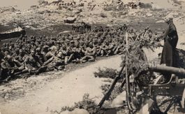 Feldgottesdienst in den Bergen (Leukerbad)