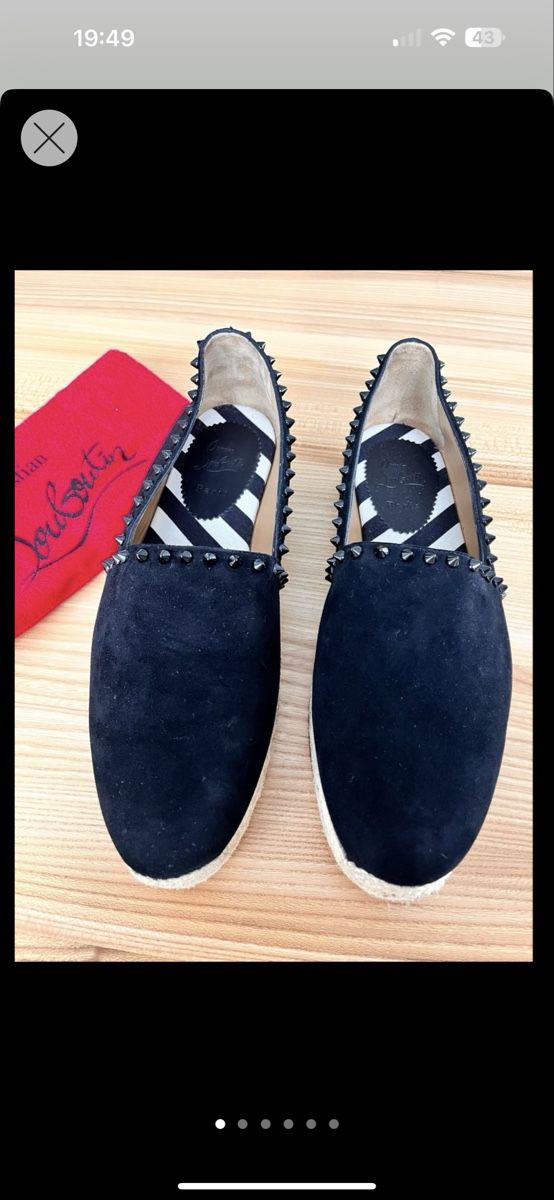 Christian Louboutin Scarpe da uomo: Christian Loubotin – Usato da Reinach AG venduto da DoniRina