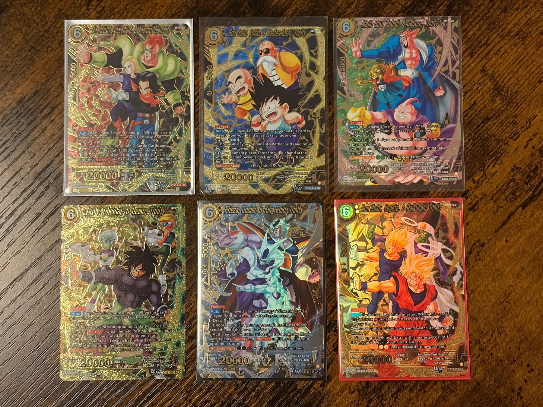Bandai Sammelbilder & Trading cards: Dragon ball TCG BT30 CR complete set eng – Neu (gemäss Beschreibung) aus Giubiasco von Oni05